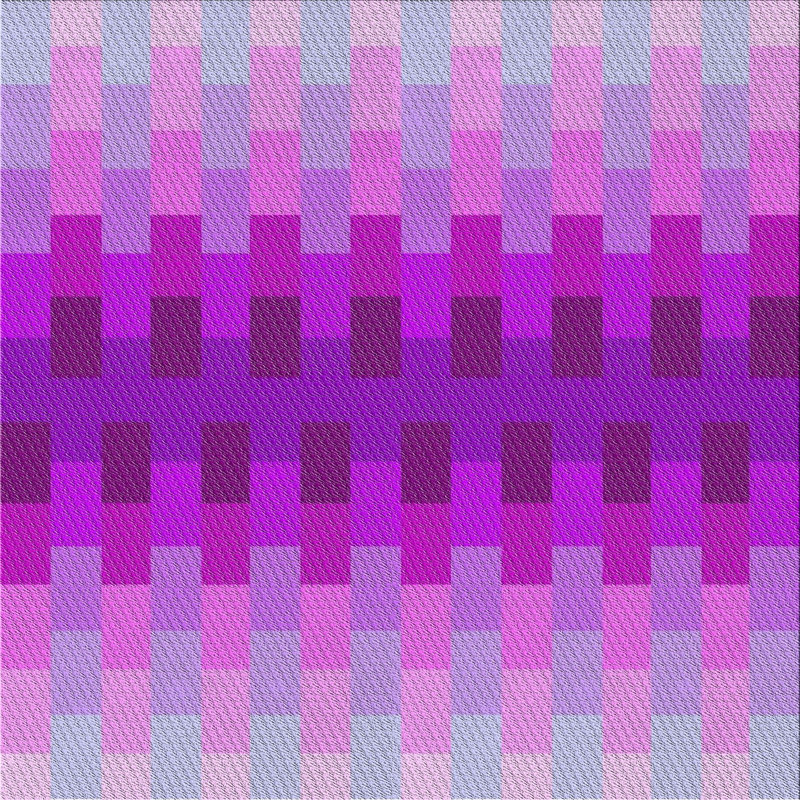 Tapis mauve à motif géométrique Kifer, Carré 5 pi