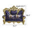 Causeuse en cuir véritable European Luxury