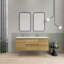 Meuble-lavabo double 60 po Alcester Ivy Bronx-1158017392