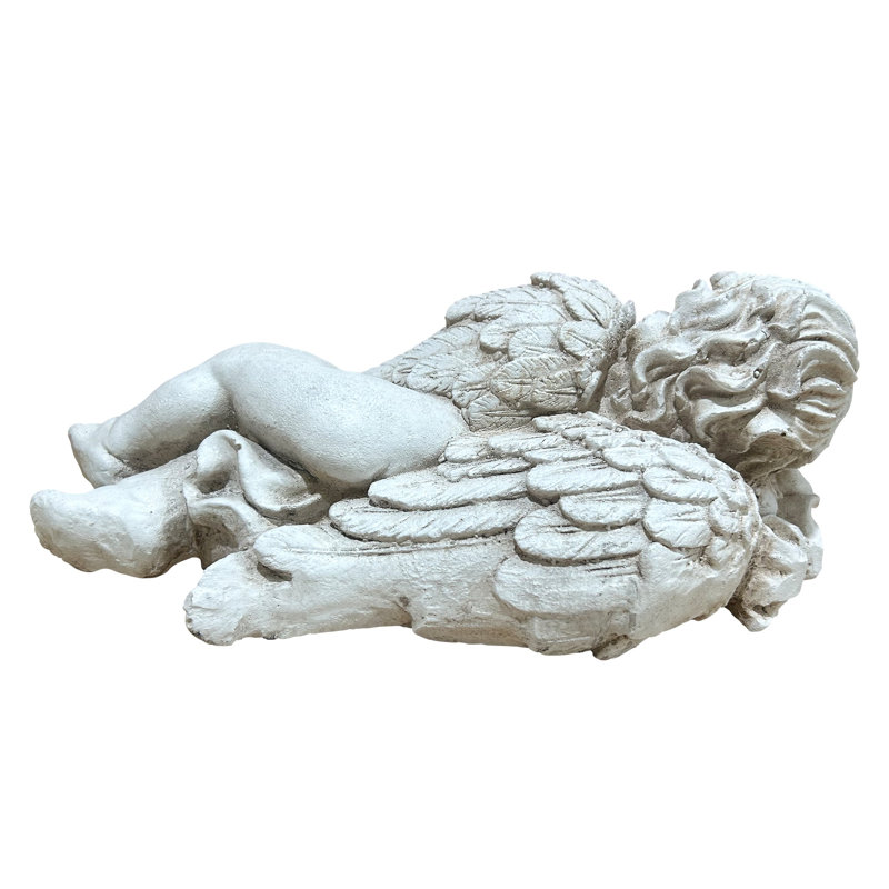 Magnesium Oxide Lying Angel Statue