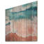 Vue aérienne de la plage bleue et rose II - plage sur bois-564488837