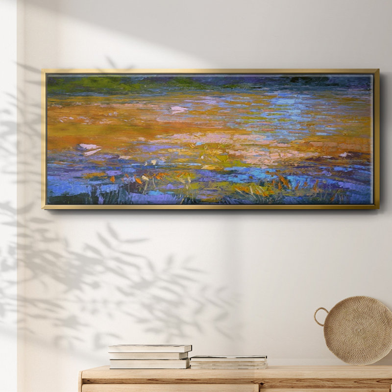 Indian Summer- Framed Canvas, 24" H x 60" W