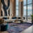 Machine Washable Purple Area Rug-1451635540