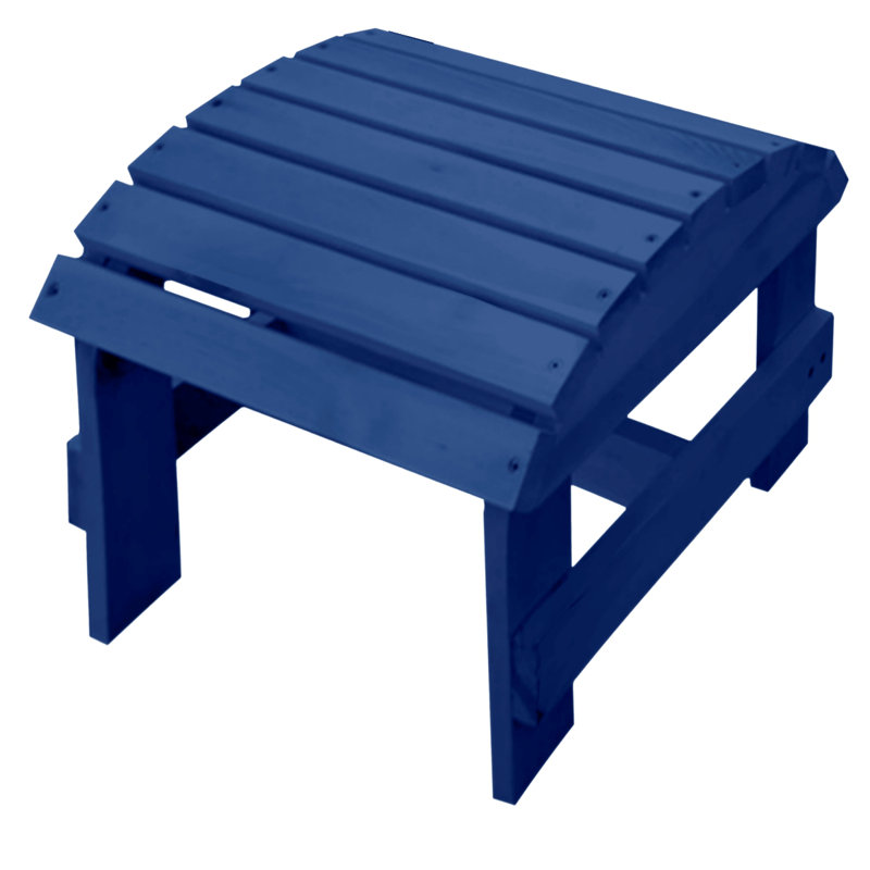Barrand Ottoman, Navy Blue