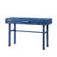 Bureau, bureau bleu industriel moderne avec rangement fonctionnel et structure en métal durable