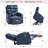 Dual Motor Lay Flat Power Recliner Lift Chair with Heat and Massage, Faux Leather-1014682530