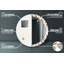 Huldar Glass Flat Wall Mirror