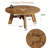 39.4" Round Coffee Table, Mid-Century Modern Style