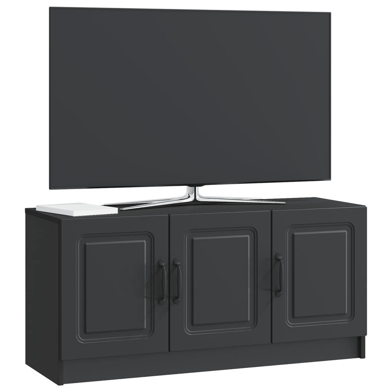 Unfinished TV Stand for TVs up to 43", Black