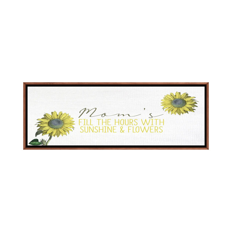 Moms Fill by Kimberly Allen - Panoramic Print on Canvas, Brown, 30.48 cm H x 91.44 cm W