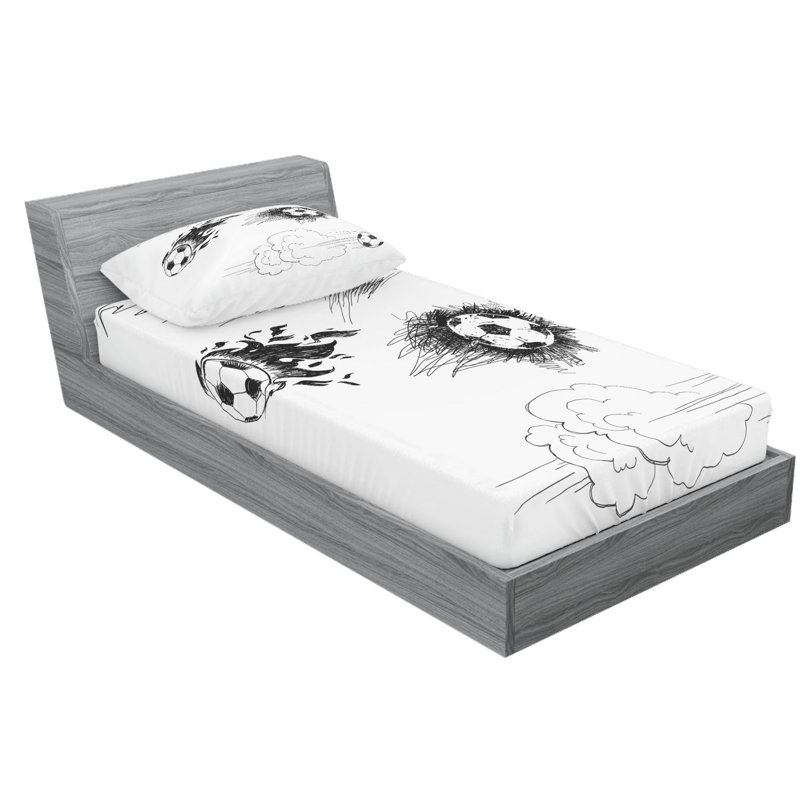 Microfiber Sheet Set, Twin XL Sheet Set with Fitted Sheet