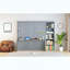 Grand lit escamotable avec bureau et tablettes-1089416570-1089416564
