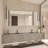 Mirta Rectangle Metal Full Length Mirror-129299005-129299006