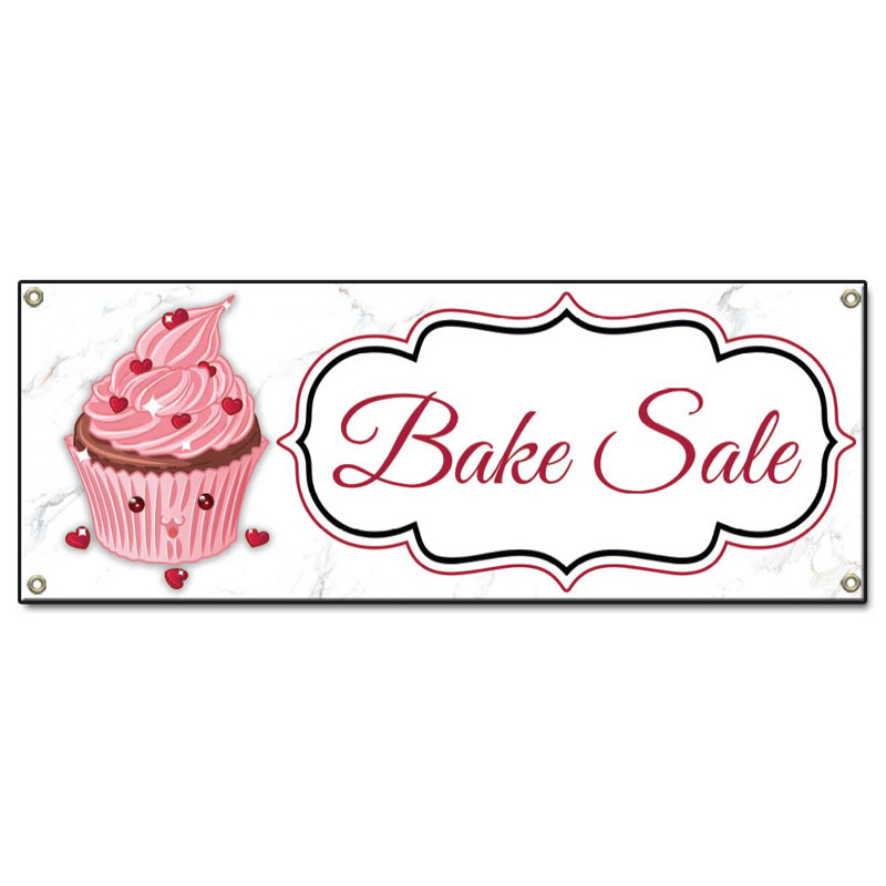 Bake Sale 24" X 72" Banner