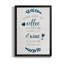 «Coffee and Wine», art textuel sur toile-446891958-446891959