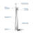 Cube Floor Tub Spout with Diverter-65166490