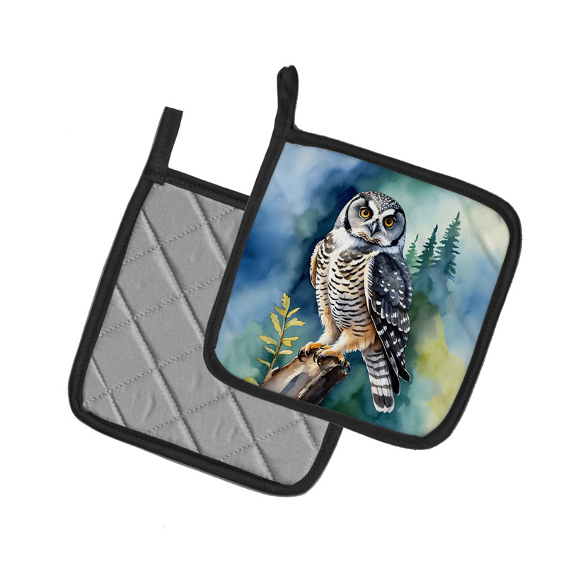 Paire de poignées Northern Hawk Owl