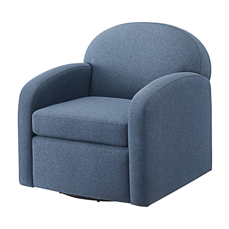 Chaise pivotante Edie (chaise incluse seulement), Bleu