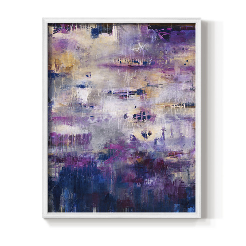 Culture Clash Framed Print - Solid Wood, 10" H x 8" W, White