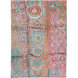 Hand-Knotted High-Quality Pink Area Rug
