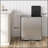 Large Dual Trash Can 2 x 8 Gallons with Plastic Inner Buckets - 60 Litres Stainless Steel Kitchen Double Trash Can,2 Compartment Trash Can Combo Garbage Bin with Separated Lid and Foot Pedal for Kitchen