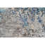 Hand Knotted Abstract Area Rug in Silver/Blue/Tan-953468913