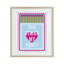 «You Strike My Fancy», reproduction encadrée sous verre, design par Lil 'Rue-130831942-130831943