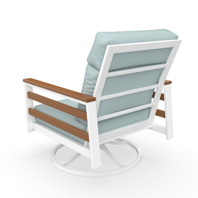 Townsend Sunbrella® Swivel Patio Lounge Chair