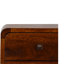 Bracey 30cm W Solid Wood Bedside Table