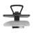 1600W Modern Tabletop Powerful Fabric Steam Ironing Press Machine With Multiple Fabric Settings Knob Control Black-123259161