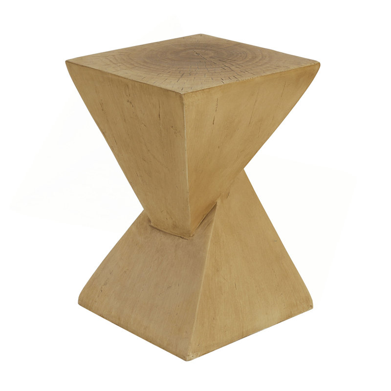 GEOMETRIC MGO SIDE TABLE