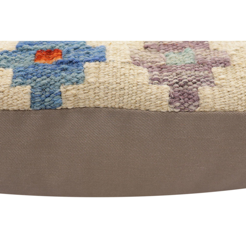 Housse et insert de coussin carré 100% laine