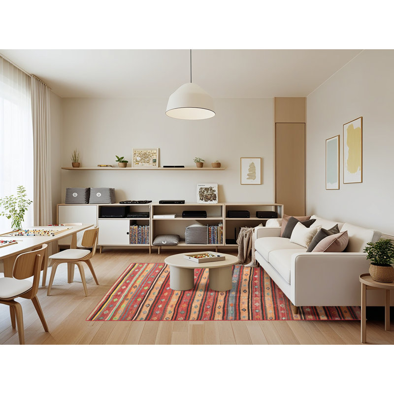 Aubriana Southwestern Indoor Rug, Rectangle 7' x 9'