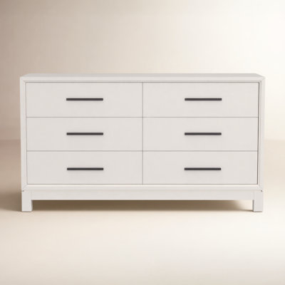 Wrightia 60" Mahogany Double Dresser