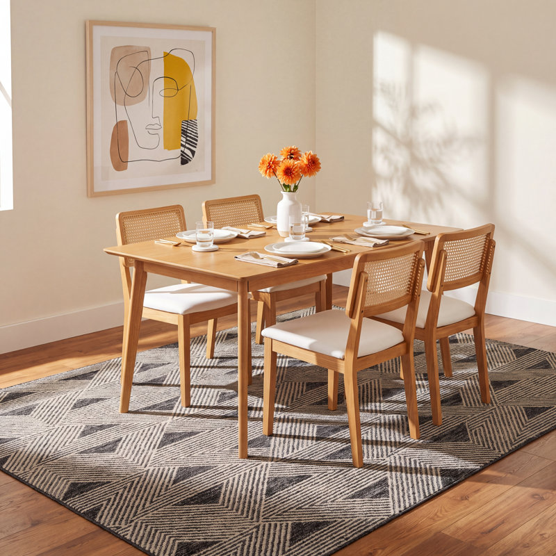 Nysa Streetsboro Area Rug, Rectangle 6'7" x 9'6"