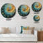 Horloge murale Golden Ocean-93383743