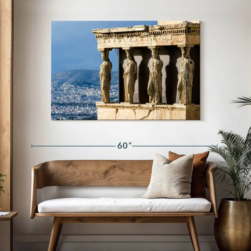 Caryatides Érechthéion, H 32 po x l 48 po