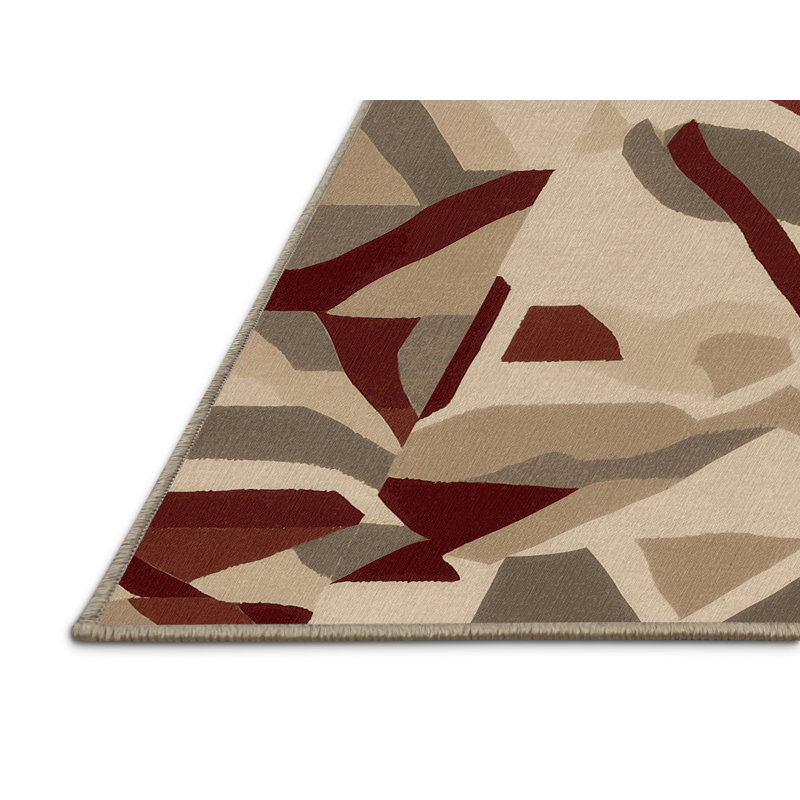 Angular Flow Rug, Round 4'