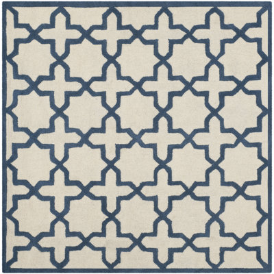 Cambridge Hand Tufted Wool Geometric Rug