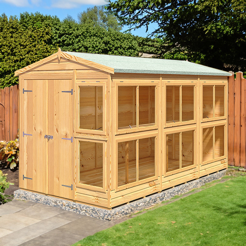 Shire Sun Hut Potting Shed 6 Ft X 12 Ft