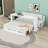 Wood Daybed with Desk and Storage Drawers and Shelves-1046671658-1046671660