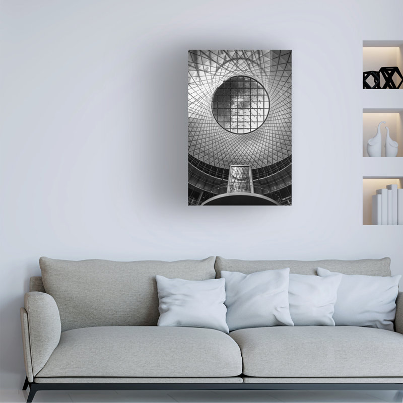 Fulton Center 01 sur toile par Alessio Forlano, H 24 po x l 16 po x P 2 po