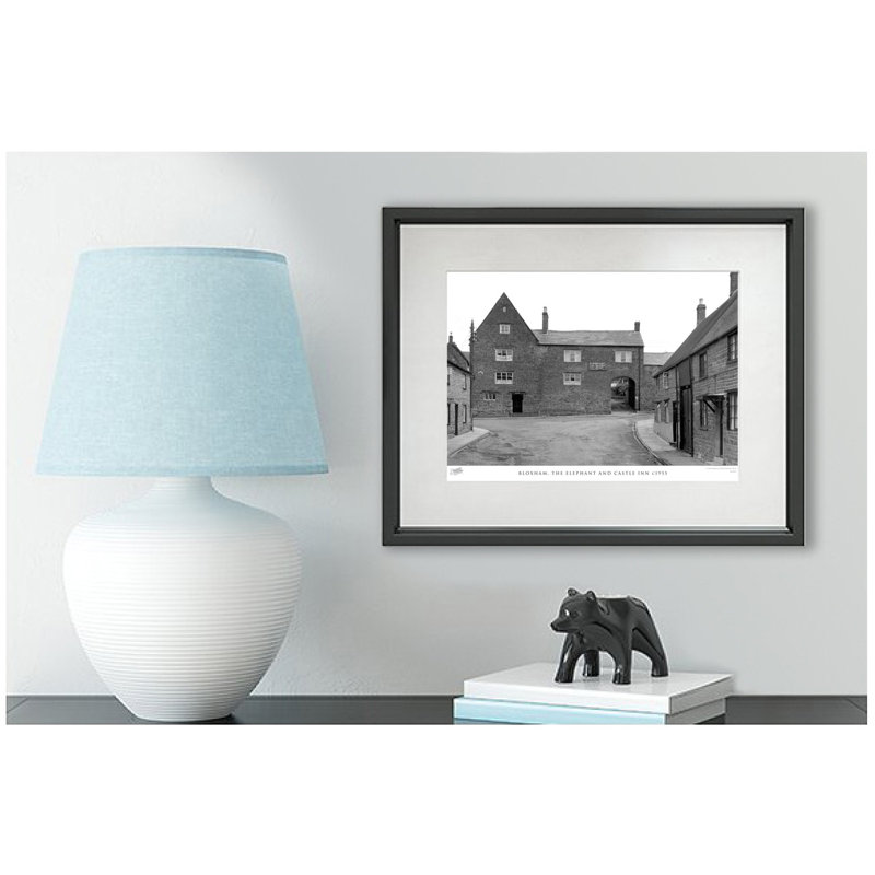 Bloxham, The Elephant And Castle Inn C1955 by Francis Frith - Single Picture Frame Print, 28cm H x 36cm W x 2.3cm D