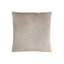 Élégants coussins carrés 18 x 18 BEIGE, insert en polyester hypoallergénique inclus pour le salon-123275096