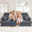Modern oversize 222cm corduroy sofa with detachable headrest design-1139642733