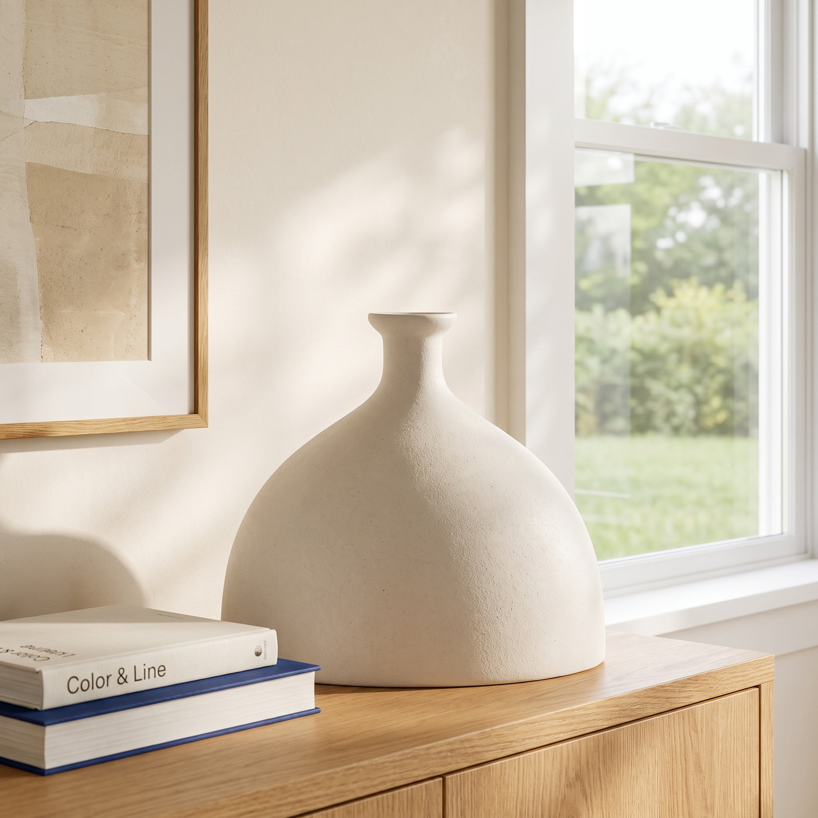 Revere 6.6'' Handmade Ceramic Table Vase