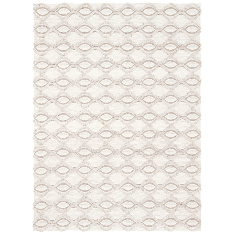Tapis géométrique tissé à la main Chanelle, Rectangle 3 pi x 5 pi