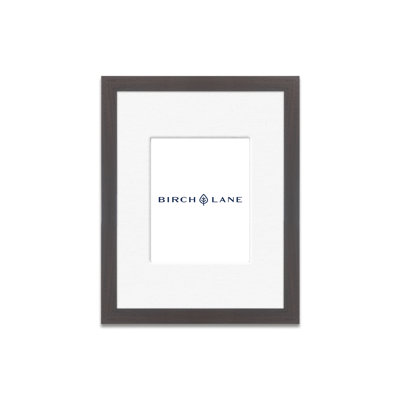 Wood Picture Frame with Mat