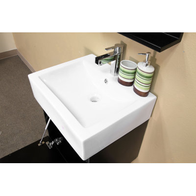 Mason 41'' Double Bathroom Vanity with Ceramic Top