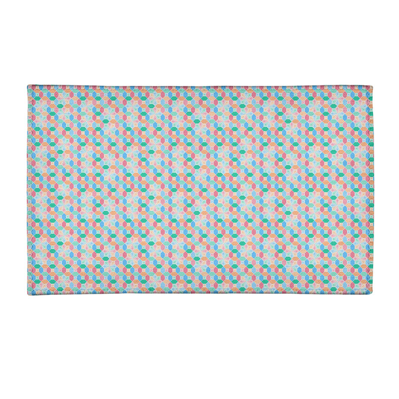 Chenille Geometric Indoor Rug, Rectangle 2' x 3'